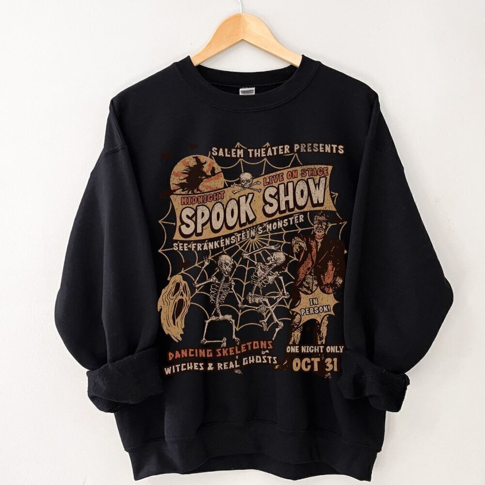 Monster Mash Retro Halloween Monster Shirt Frankenstein Sweatshirt